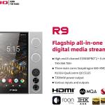 FiiO R9 Android Media Streamer, Network Player, HDMI/MQA Full Decode, USB DAC, DSD512 PCM768kHz/32Bit Bluetooth 5.0, 6’’HD Touchscreen